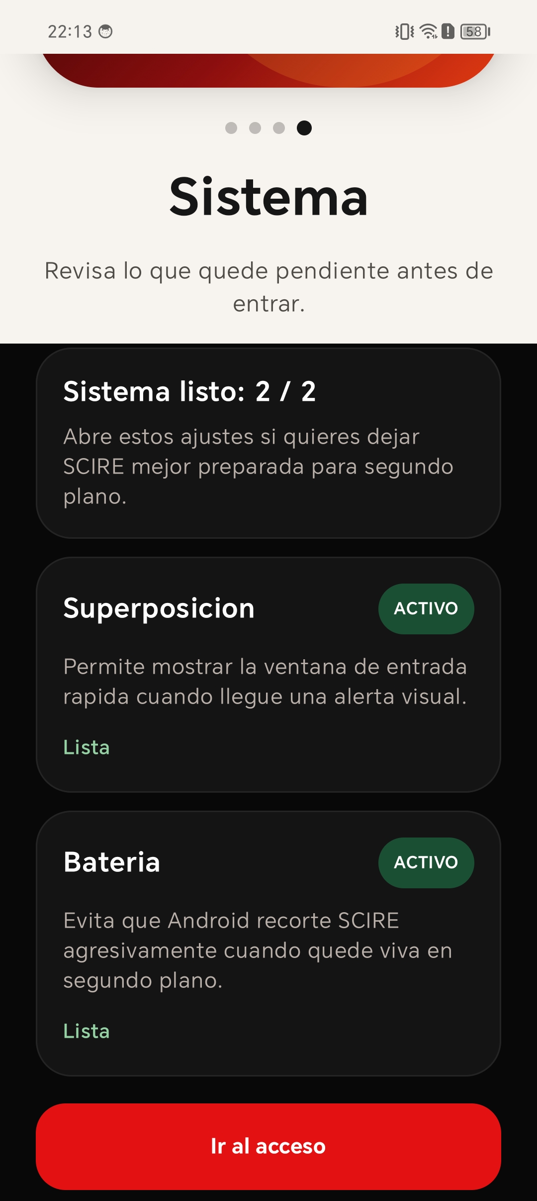 Sistema en Android
